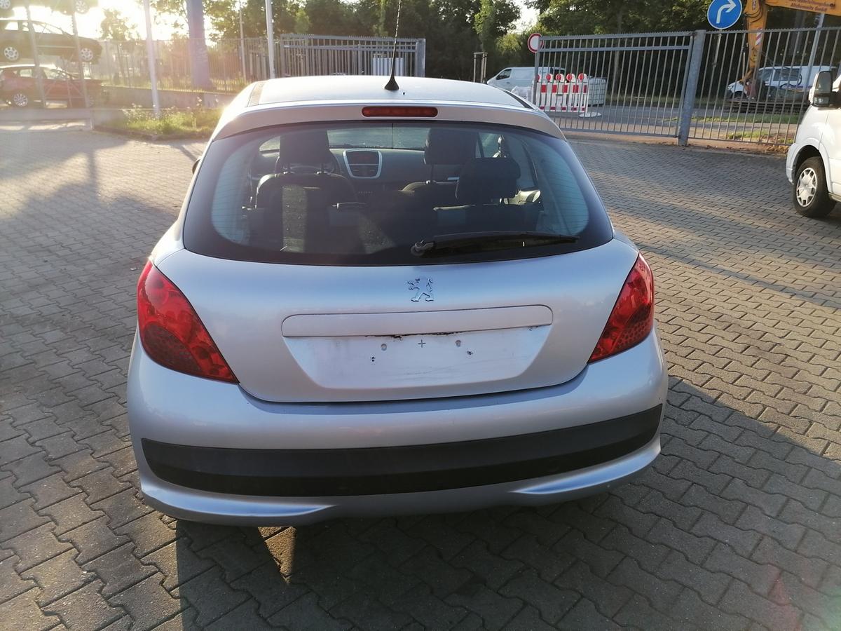Peugeot 207 original Heckklappe mit Heckscheibe EZR Aluminium Grau Bj.2007